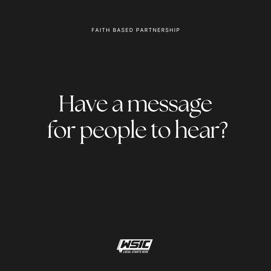 Have a message for people to hear?