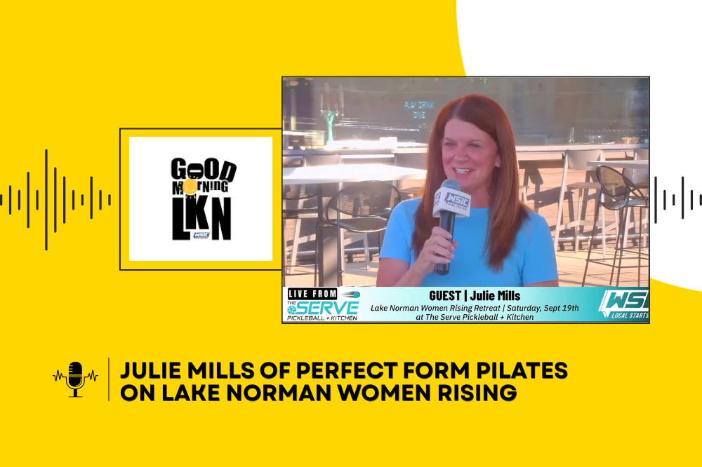 Julie Mills of Perfect Form Pilates on Lake Norman Women Rising