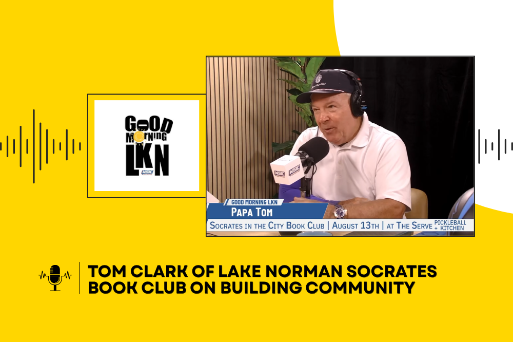 Tom Clark of Lake Norman Socrates Book Club on Building Community