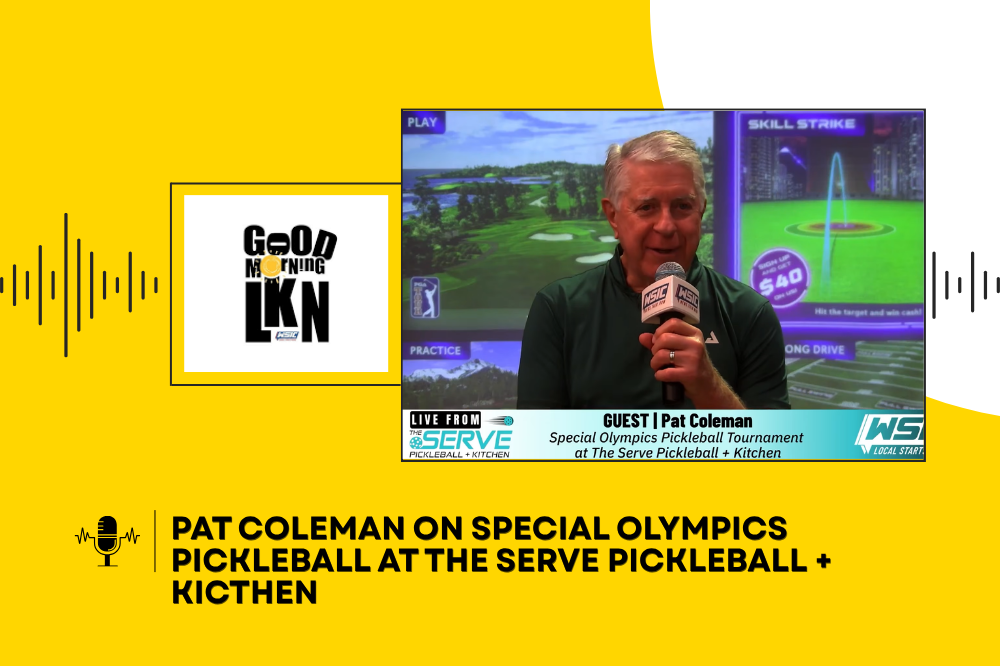 Pat Coleman on Special Olympics Pickleball at The Serve Pickleball + Kicthen