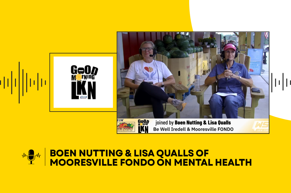 Boen Nutting & Lisa Qualls of Mooresville Fondo on Mental Health