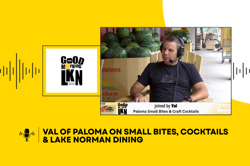 Val of Paloma on Small Bites, Cocktails & Lake Norman Dining