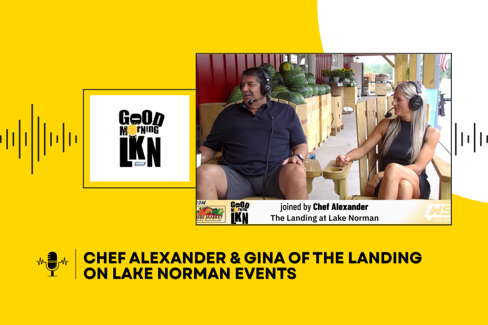 Chef Alexander & Gina of The Landing on Lake Norman Events