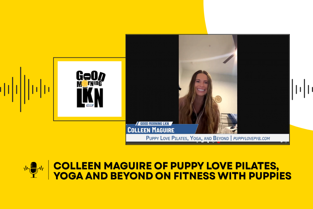 Colleen Maguire of Puppy Love Pilates, Yoga and Beyond on Fitness With Puppies
