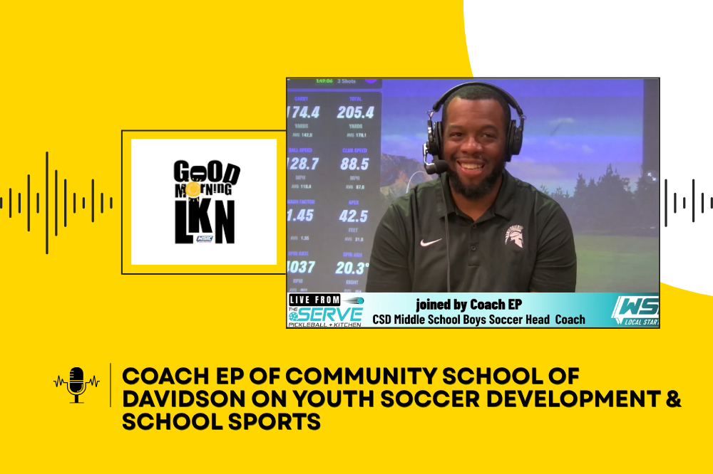 Coach EP of Community School of Davidson on Youth Soccer Development & School Sports