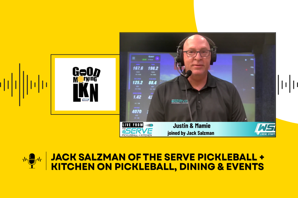 Jack Salzman of The Serve Pickleball + Kitchen on Pickleball, Dining & Events