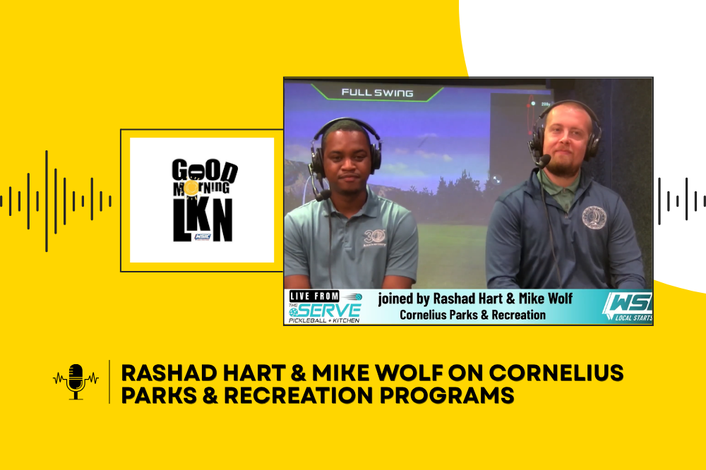 Rashad Hart & Mike Wolf on Cornelius Parks & Recreation Programs