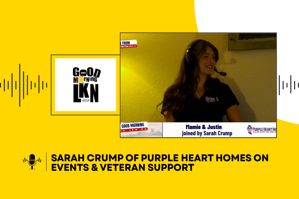 Sarah Crump of Purple Heart Homes on Events & Veteran Support