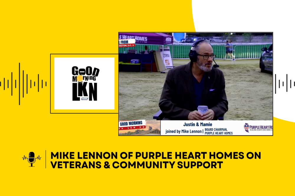 Mike Lennon of Purple Heart Homes on Veterans & Community Support