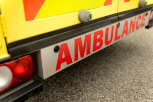 Whiteville Ambulance Collides with Pedestrian