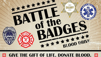 Salisbury Police Department Battle of the Badges Blood Drive