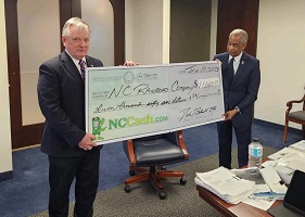 Treasurer Folwell Gives Helping Hand  to Keep NC Railroad Chugging Along