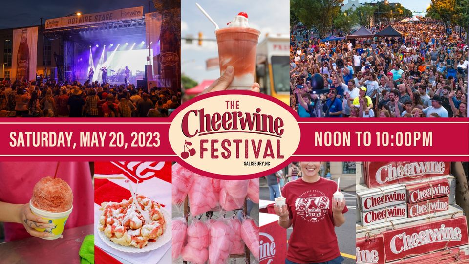 Cheerwine Festival Will Return to Salisbury May 20th