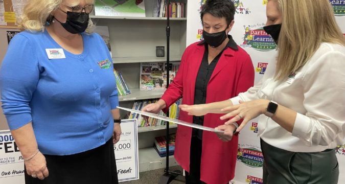 Food Lion Makes Sizeable Donation to Partners in Learning in Salisbury