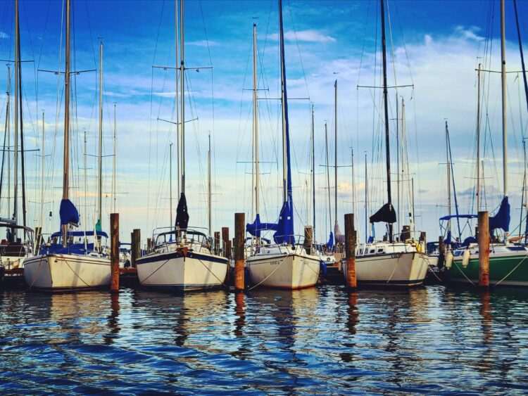 sailboats lake norman