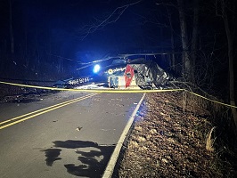 Medical Transport Helicopter Crashes in Macon County, 4 Injured but OK