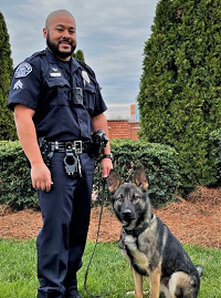 City of Kannapolis Welcomes New K-9