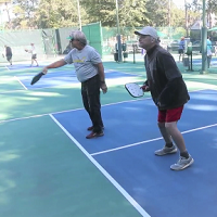 Asheville Shares Tennis Courts with Pickel Ball Courts