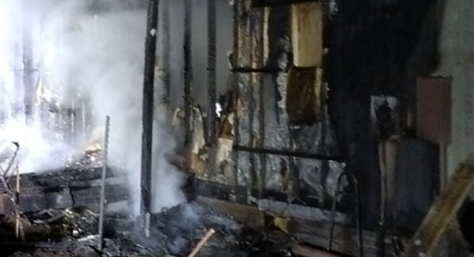 House Fire This Morning Displaces Family of Four in Rowan County