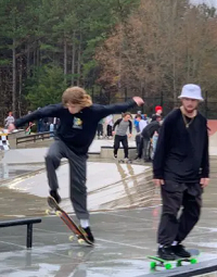 New $2.8M Skate Park Opens with Ribbon Cutting Despite Wet Weather