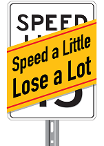 “Speed a Little: Lose a Lot” Campaign Continues Through Sunday